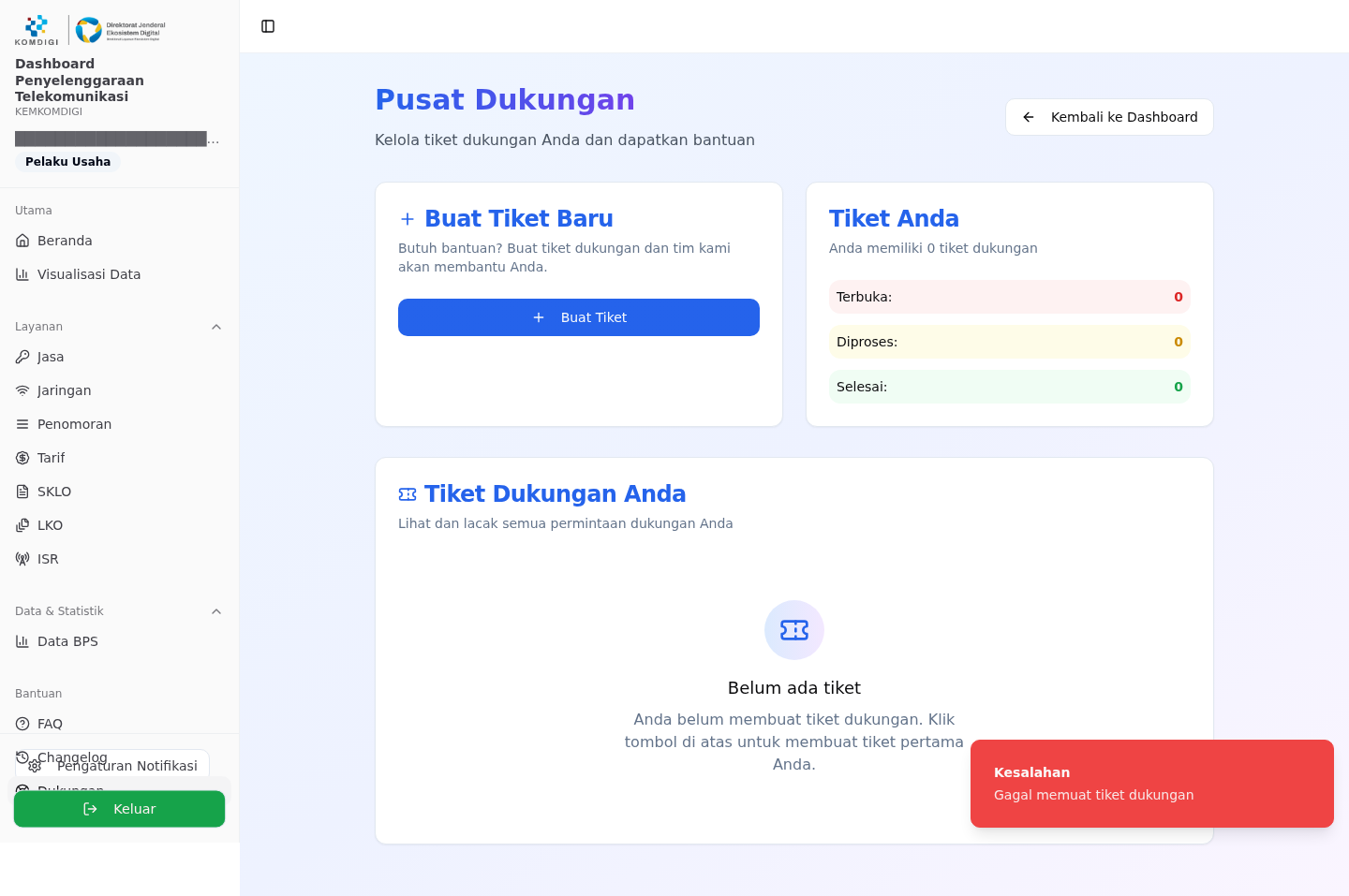 Pusat Dukungan